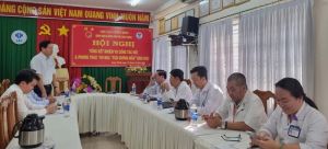 Lãnh đạo Sở Y tế hướng dẫn công tác điều trị sởi tại Bệnh viện Đa khoa khu vực Long Thành