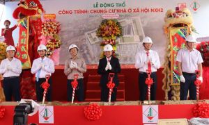 Khởi công dự án nhà ở xã hội hơn 1,2 ngàn căn tại phường Phước Tân