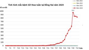 Tuần thứ 3 ghi nhận số ca bệnh sởi giảm