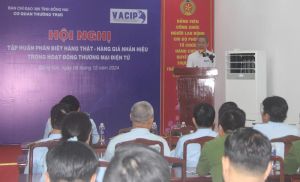 Tổ chức hội nghị tập huấn phân biệt hàng thật - hàng giả