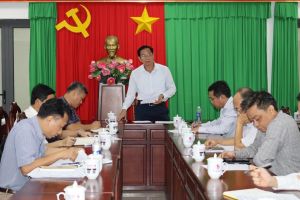 2025年の第1四半期中にカイ川道路プロジェクトとビエンホア市中央道路の敷地を引き渡す取り組み