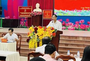 Huyện ủy Long Thành tổng kết thực hiện Nghị quyết số 18-NQ/TW của Ban Chấp hành Trung ương (khóa XII)