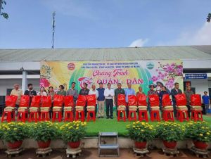 Huyện Vĩnh Cửu tổ chức chương trình Tết Quân - Dân
