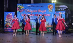 Tổ chức 35 buổi diễn văn nghệ Sắc xuân dâng Đảng 2025