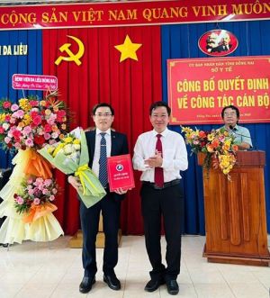 Bổ nhiệm Phó Giám đốc Bệnh viện Da liễu Đồng Nai