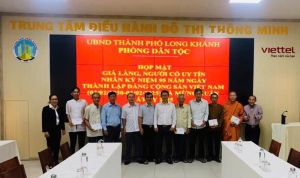 Thành phố Long Khánh gặp mặt người có uy tín