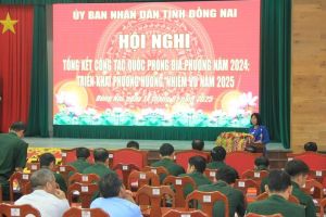 UBND tỉnh tổng kết công tác quốc phòng địa phương và giáo dục quốc phòng an ninh năm 2024