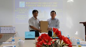 Tiếp nhận vào Lưu trữ lịch sử tỉnh hơn 2,3 ngàn hồ sơ