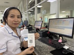 Bệnh viện Đa khoa Thống Nhất triển khai thanh toán viện phí bằng QR Code động, người bệnh hài lòng
