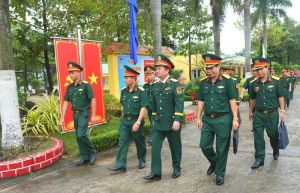 Chính ủy Quân khu 7 kiểm tra công tác chuẩn bị huấn luyện, tiếp nhận chiến sĩ mới tại Đồng Nai