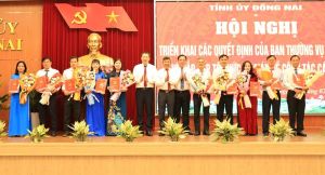 Đồng Nai công bố các quyết định về sắp xếp tổ chức bộ máy