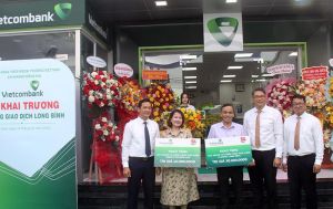 Thêm 1 phòng giao dịch ngân hàng mới tại phường Long Bình, thành phố Biên Hòa