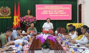 Họp Ban Tổ chức các hoạt động kỷ niệm 80 năm Ngày truyền thống Công an nhân dân và 20 năm Ngày hội Toàn dân bảo vệ an ninh Tổ quốc