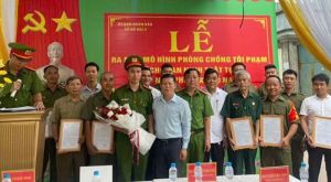 Ra mắt mô hình “Chốt an ninh trật tự” tại ấp Ngũ Phúc, xã Hố Nai 3