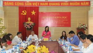 Trường Chính trị tỉnh tổ chức hội thảo nhân kỷ niệm 95 năm Ngày thành lập Đảng Cộng sản Việt Nam