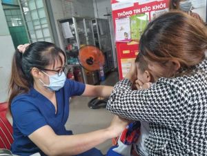 Phấn đấu có 95% số trẻ từ 6 tháng đến dưới 9 tháng tuổi được tiêm vaccine sởi