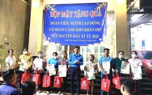 Hỗ trợ Tết cho các đối tượng thụ hưởng, đảm bảo Tết vui tươi, đầm ấm