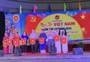 Rộn ràng Ngày thơ Việt Nam năm 2025 tại huyện Long Thành