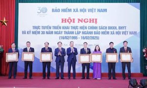 Hội nghị trực tuyến kỷ niệm 30 năm thành lập Bảo hiểm xã hội Việt Nam
