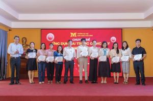 Tập huấn Ứng dụng AI trong giảng dạy