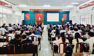 Huyện Long Thành khai giảng Lớp bồi dưỡng nhận thức về Đảng, đợt 1- 2025