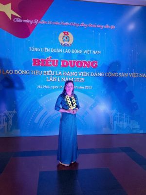 Gương công nhân tiêu biểu là đảng viên