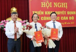 Nguyên Giám đốc Sở Kế hoạch và Đầu tư được điều động đến công tác tại Tỉnh ủy để giữ chức Chủ tịch Hội Nông dân tỉnh