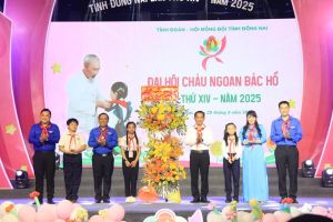 257 đại biểu thiếu nhi tham dự Đại hội Cháu ngoan Bác Hồ tỉnh Đồng Nai lần thứ XIV năm 2025
