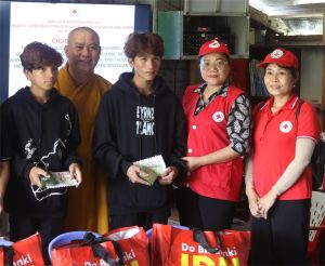 Hội Chữ thập đỏ tỉnh thực hiện công tác trợ giúp nhân đạo tại Vĩnh Cửu và Định Quán