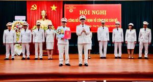 Chi cục Thuế Khu vực XV công bố bộ máy tổ chức mới