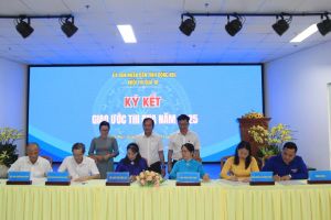 Khối thi đua 10 phát động và ký kết giao ước thi đua năm 2025