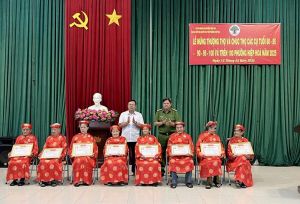 62 cụ cao niên được tổ chức Lễ mừng thượng thọ và chúc thọ