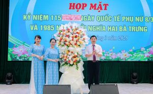 Hội Liên hiệp phụ nữ huyện Vĩnh Cửu họp mặt 8-3
