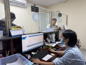Bảo hiểm xã hội Khu vực V có 6 bảo hiểm xã hội cấp huyện và 8 phòng nghiệp vụ