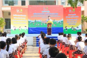 Hàng ngàn thiếu nhi tham dự Ngày hội thiếu nhi vui khỏe - Tiến bước lên Đoàn