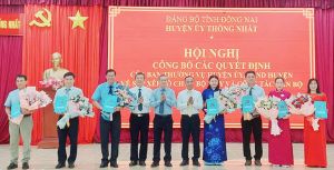 Huyện Thống Nhất công bố các quyết định về sắp xếp tổ chức bộ máy và công tác cán bộ