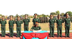 Tư lệnh Pháo binh kiểm tra công tác huấn luyện A50 tại Đồng Nai