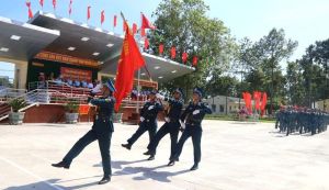 Thiếu tướng Vũ Hồng Sơn chỉ đạo kiểm tra công tác huấn luyện tại Trung đoàn 93