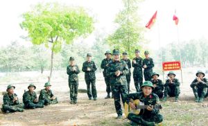 Chương trình "Bát nước thao trường hỗ trợ huấn luyện"