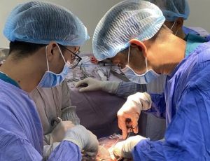 Các bác sĩ Bệnh viện Đa khoa Thống Nhất thực hiện thành công ca phẫu thuật lấy sỏi phức tạp