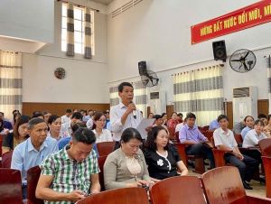 Hai huyện Định Quán và Thống Nhất lấy ý kiến cử tri về sắp xếp tinh gọn tổ chức bộ máy