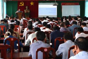 Gần 160 cán bộ, công chức huyện Nhơn Trạch tập huấn nghiệp vụ công tác tuyên giáo và dân vận năm 2025