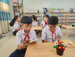 Thêm một công trình Thư viện xanh dành cho học sinh đi vào hoạt động