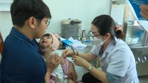 Hơn 119 ngàn trẻ em trên địa bàn tỉnh Đồng Nai đã được tiêm vaccine phòng sởi