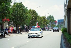 Bảo đảm trật tự an toàn giao thông cho đoàn đua xe đạp cúp Truyền hình Thành phố Hồ Chí Minh