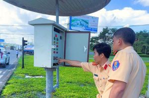 Đồng Nai: Kiểm tra kỹ năng vận hành hệ thống đèn tín hiệu giao thông của cảnh sát giao thông