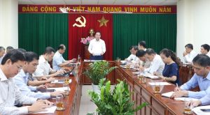 Đẩy nhanh tiến độ công tác lập, trình phê duyệt quy hoạch xây dựng, quy hoạch chung đô thị