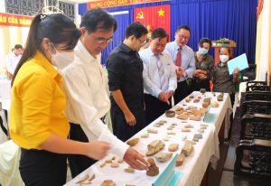 Độc đáo di tích khảo cổ Cầu Sắt ở Long Khánh