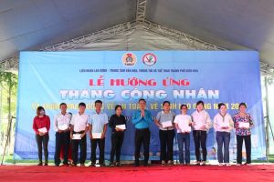 Liên đoàn Lao động thành phố Biên Hòa và huyện Thống Nhất phát động Tháng Công nhân 2025