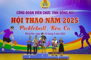 Bế mạc hội thao Công đoàn Viên chức tỉnh